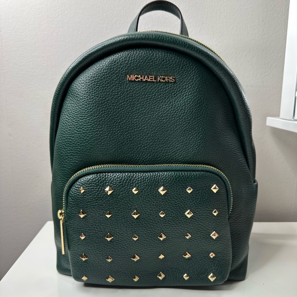 Michael Kors Emerald Green Backpack